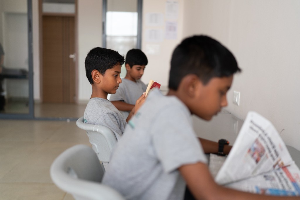 Reading room at TACS